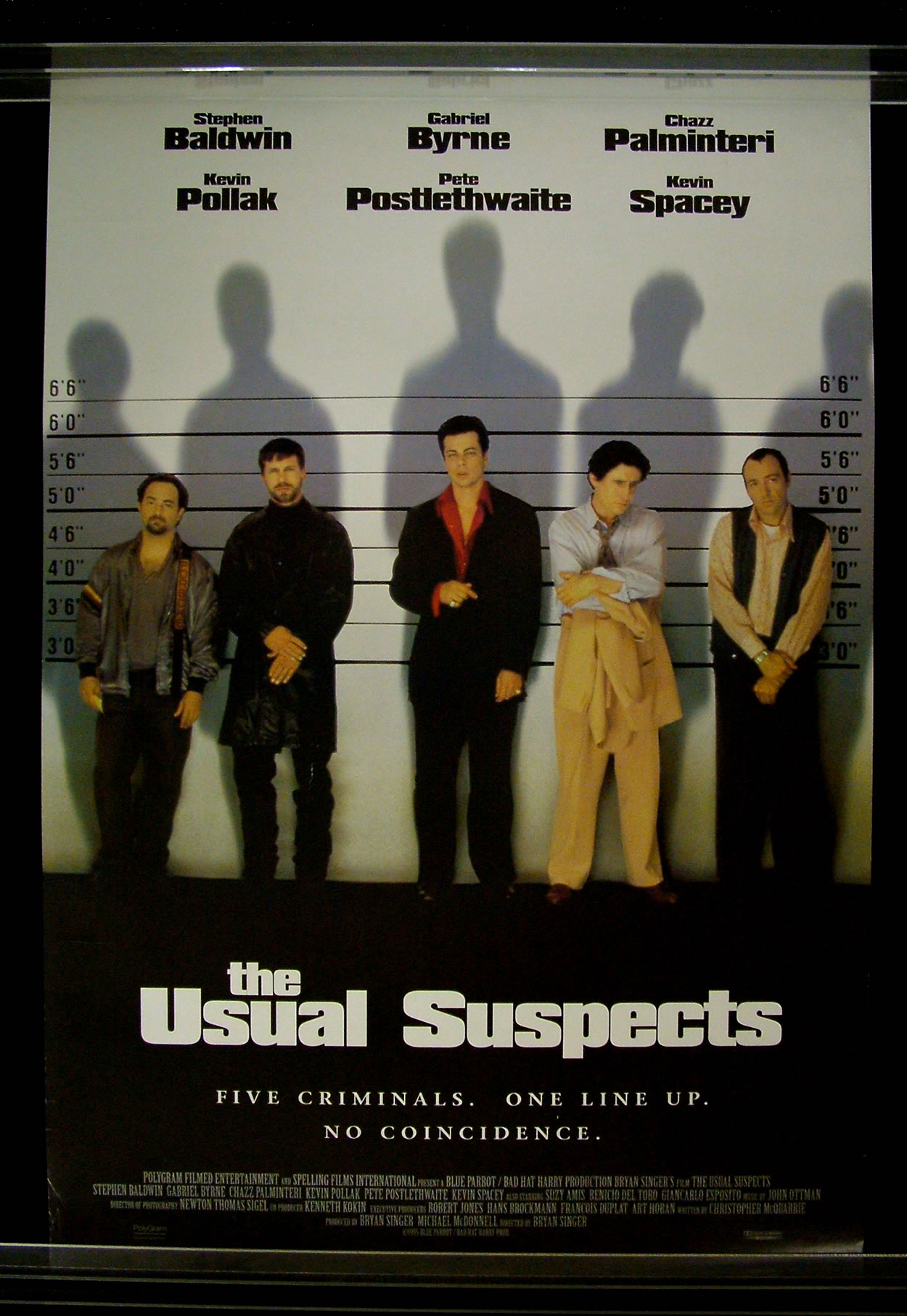ポスター『ユージュアル・サスペクツ』（The Usual Suspects）#1